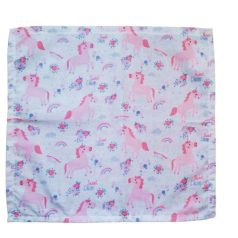 Unikornisos textil szalvéta 30 cm x 28 cm