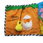 Farmos készségfejlesztő textil könyv LAMAZE