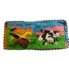 Farmos készségfejlesztő textil könyv LAMAZE