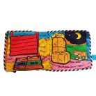 Farmos készségfejlesztő textil könyv LAMAZE