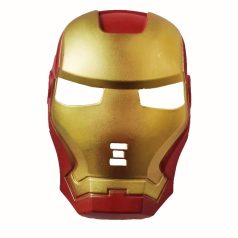 Vasember (Iron Man) műanyag gyerek- felnőtt álarc szemből