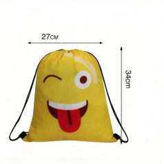 Emoji tornazsák / hátizsák  34 cm x 27 cm