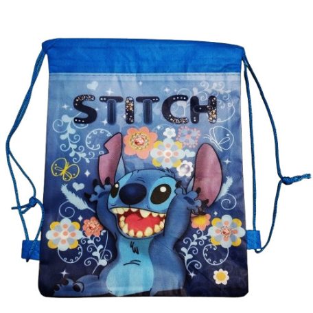 Stitch tornazsák / hátizsák Kék 35 cm x 27 cm