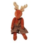 Szarvas plüss nadrágban 51 cm
