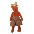 Szarvas plüss nadrágban 51 cm