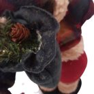 Mikulás álló dísz 36 cm