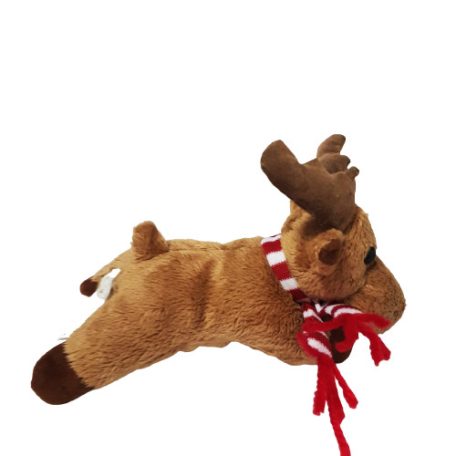 Szarvas plüss hűtőmágnes 15 cm