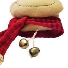 Szarvas dekoráció Csörgőgolyós