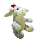 Szamár plüss Mikulás sapkában 20 cm