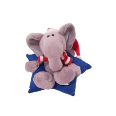   Steinbech plüss elefánt Mikulás sapkában Kék csillagon RITKA!