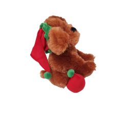 Kutya plüss Manó ruhában 23 cm