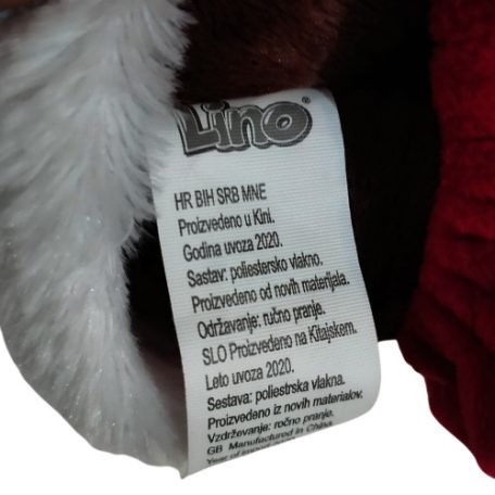 Medve plüss 30 cm Lino