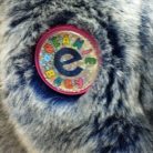 Ty Kék maci plüss 37 cm