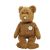 Ty Beanie Babies Champion barna plüss maci hímzett FIFA 2002 VB logóval és ír zászlóval szemből