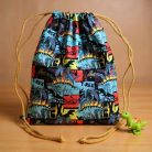 Dínó Kaland Tornazsák,Hátizsák 46x33 cm