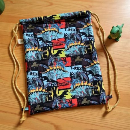 Dínó Kaland Tornazsák,Hátizsák 46x33 cm