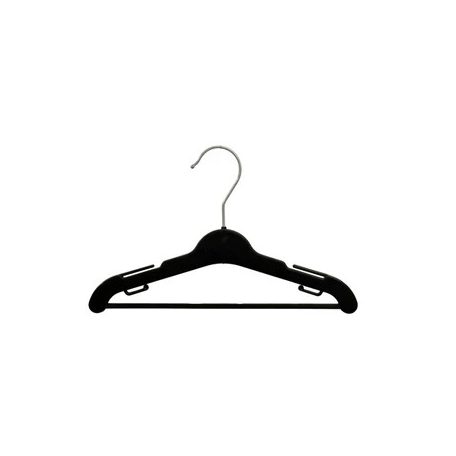 Fekete vállfa 28 cm