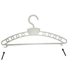 Gyerek Kamasz műanyag vállfa 35 cm