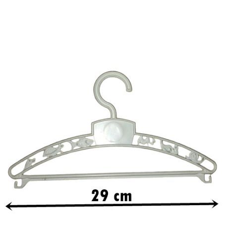 Gyerek vállfa 29 cm Állatmintás