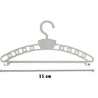 Gyerek vállfa Műanyag 35 cm Méretjelzéssel