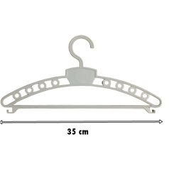 Gyerek vállfa Műanyag 35 cm Méretjelzéssel