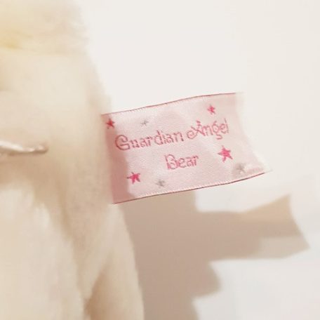 Őrangyal maci plüss