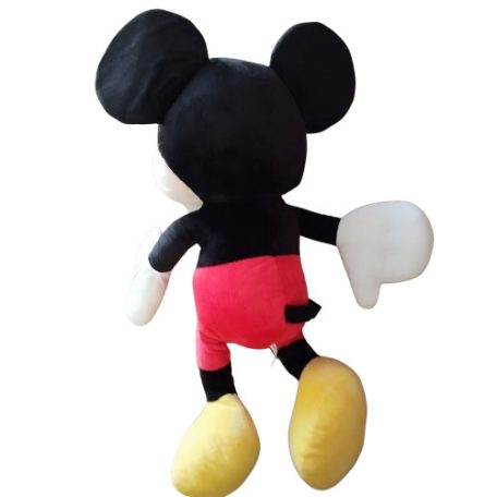 Mickey egér plüss 70 cm Disney háttal fotózva