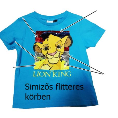 Simizős Simba póló 2-4 év