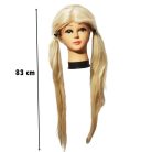 Szőke copfos paróka 83 cm / 100% szintetikus haj
