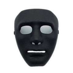 Fekete álarc Műanyag