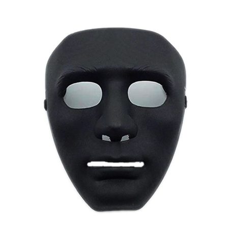Fekete álarc Műanyag