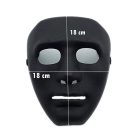 Fekete álarc Műanyag