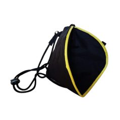 Oldal táska Fekete-sárga