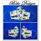 Repülő mintás, szájmaszk