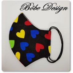 Szívecskés szájmaszk