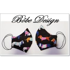 Tacskó kutyusos szájmaszk